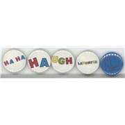 Ian Dury Ian Dury Set Of Five Button Badges UK badge Promo