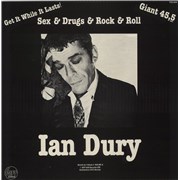 Ian Dury Sex & Drugs & Rock & Roll - Archive France 12" vinyl