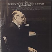 Igor Stravinsky Choral Works / Ouvres Chorales / Chorwerke 1 & 2 Germany 2-LP vinyl set