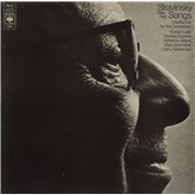 Igor Stravinsky Songs : 1906-1953 UK vinyl LP