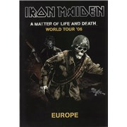 Click here for more info about 'A Matter Of Life And Death World Tour '06 + Ticket Stub & Flyer'