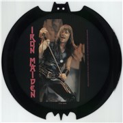 Iron Maiden Interview Picture Disc - Bat UK shaped picture disc