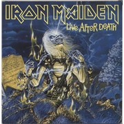 Click here for more info about 'Live After Death + Booklet - EX'