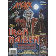Iron Maiden Metal Attack - Metal Hammer Special No.5/90 + Metal Hammer Souvenir Issue UK magazine