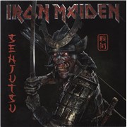 Click here for more info about 'Iron Maiden - Senjutsu - 180gm Silver & Black Marble Vinyl - EX'