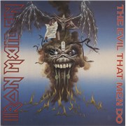 Iron Maiden The Evil That Men Do - Inj - Gatefold UK 7" vinyl