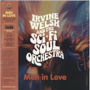 Click here for more info about 'Irvine Welsh And The Sci-Fi Soul Orchestra - Men In Love - Trainspotting Edition - Orange Vinyl - Autographed'