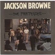 Jackson Browne The Pretender + Inner UK vinyl LP