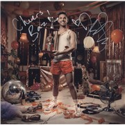 Click here for more info about 'Jake Shears - Last Man Dancing - Orange Vinyl - Autographed'
