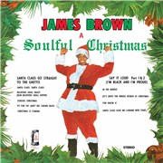Click here for more info about 'A Soulful Christmas - Black Vinyl + Santa's Got A Brand New Bag! Hype Sticker - Sealed'