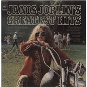 Janis Joplin Greatest Hits Japan vinyl LP Promo