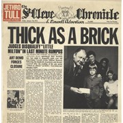Jethro Tull Thick As A Brick - 2nd - EX UK vinyl LP