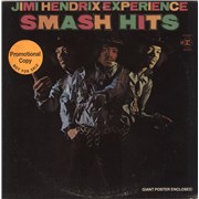 Click here for more info about 'Jimi Hendrix - Smash Hits - Promotion Sticker'