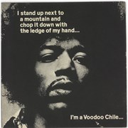 Click here for more info about 'Voodoo Chile - 1st - P/S'