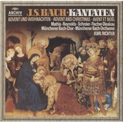 Johann Sebastian Bach Kantaten: Advent Und Weihnachten / Advent And Christmas / Avent Et Noel UK vinyl box set