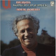 Johannes Brahms Hungarian Dances - White Label Test Pressing Netherlands vinyl LP Promo