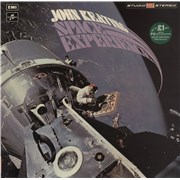 John Keating Space Experience - Sticker UK vinyl LP