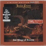 Judas Priest Sad Wings Of Destiny - Red Marbled 180 Gram Vinyl USA vinyl LP