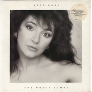 Kate Bush The Whole Story - Hype Stickered - EX UK vinyl LP