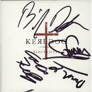 Kerbdog Electricity - Autographed + Ticket UK 7" vinyl