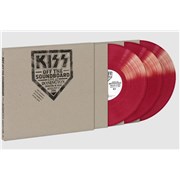 Kiss Off The Soundboard Live At Donington (Monsters Of Rock) August 17, 1996 - Red Vinyl - Sealed UK 3-LP vinyl set