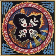 Click here for more info about 'Kiss - Rock And Roll Over - Translucent Red - EX'