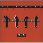 Kraftwerk 3-D (1 2 3 4 5 6 7 8) UK 2-LP vinyl set