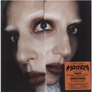 Lady Gaga MAYHEM - Opaque Silver Vinyl + Autographed Card, Poster & CD UK 2-LP vinyl set