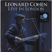 Leonard Cohen Live In London - 180gm - Sealed UK 3-LP vinyl set