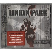 Linkin Park Hybrid Theory + Fanclub Insert UK CD album