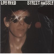 Lou Reed Street Hassle - stickered shrink UK vinyl LP