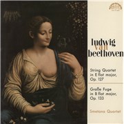 Ludwig Van Beethoven Beethoven: String Quartet In E Flat Major / Grosse Fuge In B Flat Major Czech Republic vinyl LP