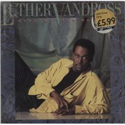 Luther Vandross Give Me The Reason - shrink UK vinyl LP