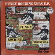 Click here for more info about 'MAL-ONE - Punky Rocking Xmas EP - CLASH sleeve & art print'