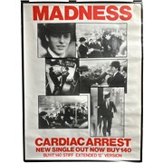 Madness Cardiac Arrest - Poster UK poster Promo