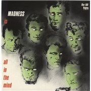 Madness Tomorrow's (Just Another Day) - Yellow 'A' Label - Reversed Sleeve UK 7" vinyl Promo
