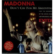 Click here for more info about 'Don't Cry For Me Argentina - Poster Sleeve'