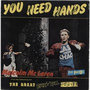 Malcolm McLaren You Need Hands - VG France 7" vinyl