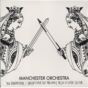 Manchester Orchestra You Brainstorm, I Brainstorm, But Brilliance Needs A Good Editor - White Vinyl USA 12" vinyl