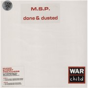 Manic Street Preachers Done & Dusted - RSD20 + Hype Stickered PVC UK 12" vinyl