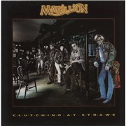 Marillion Clutching At Straws + Merch Insert UK vinyl LP