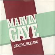 Marvin Gaye (Sexual) Healing - P/S - Injection UK 7" vinyl