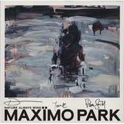 Click here for more info about 'Maximo Park - Nature Always Wins - Turquoise Vinyl - Autographed'
