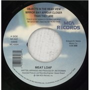Click here for more info about 'Meat Loaf - Objects In The Rear View Mirror May Appear Closer Than They'