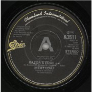 Meat Loaf Razor's Edge - A Label UK 7" vinyl Promo