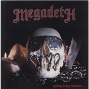 Megadeth Killing Is My Business... - 2nd - Made In England UK vinyl LP