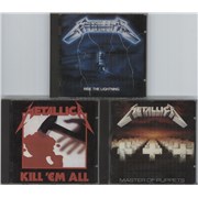 Click here for more info about 'Metallica - Kill 'Em All / Ride the lightning / Master Of Puppets - Bundle'
