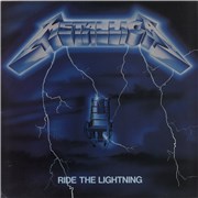 Click here for more info about 'Metallica - Ride The Lightning - 1st - French Press + Insert - EX'