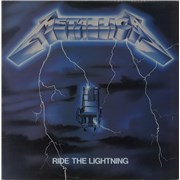 Metallica Ride The Lightning - 1st - French Press - VG UK vinyl LP