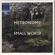 Click here for more info about 'Metronomy - Small World - Blue Marble Vinyl + Tea Towel'